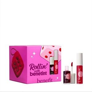 Benefit Rollin' with Benetint 3 Piece Lip & Cheek Gift Set